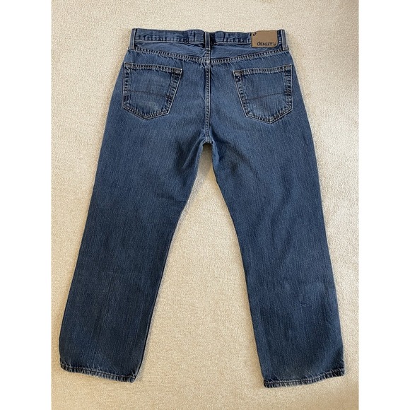 Denizen Levi 281 Mens Blue Jeans Size 36x30 Straight Fit Denim 100% Cotton - Picture 8 of 8